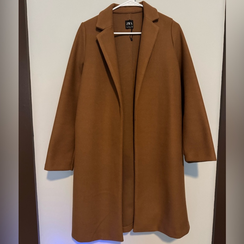 Zara Rich Brown Coat